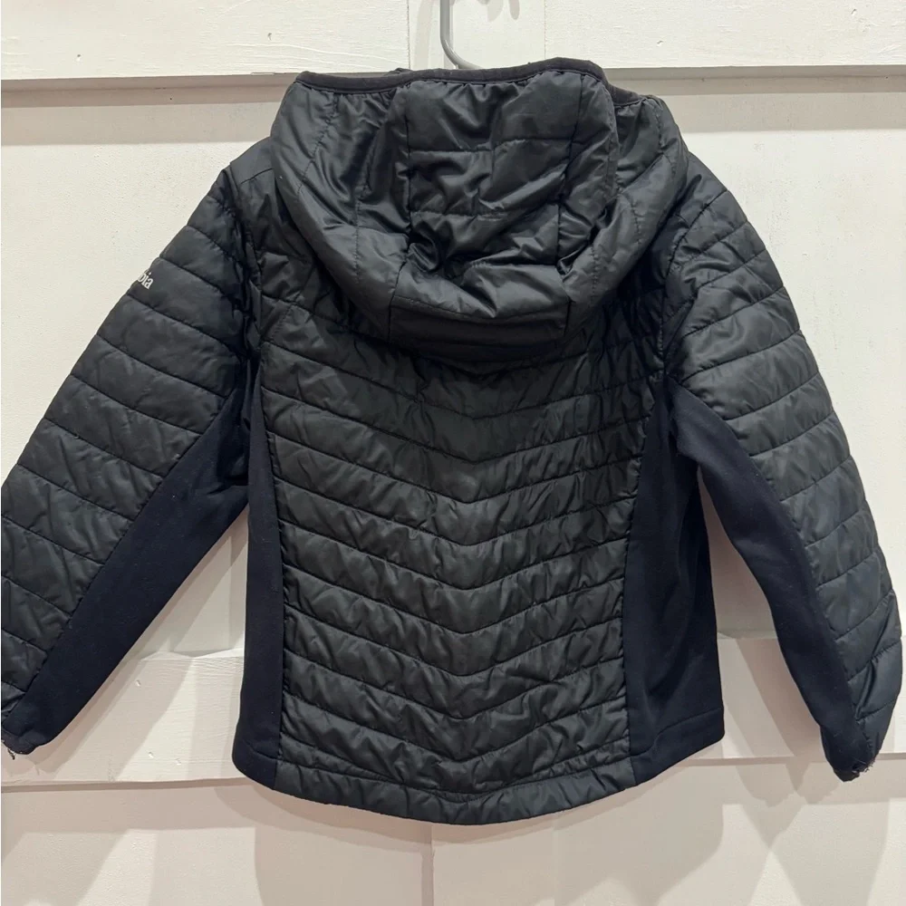 Columbia Kids Charcoal Puffer Jacket